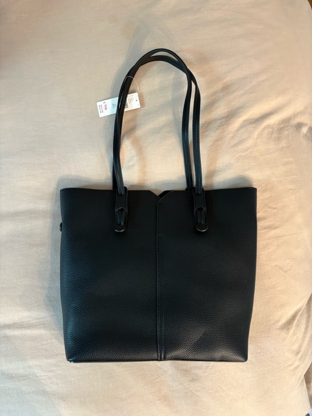 Anthropology Classic Black Women's Tote Bag